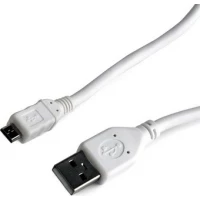 Кабель Cablexpert CCP-mUSB2-AMBM-W-1M