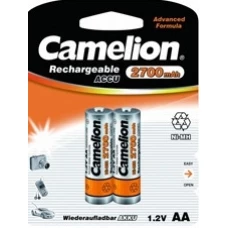 Аккумуляторы Camelion AA 2700mAh 2 шт. [NH-AA2700-BP2]