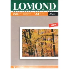 Фотобумага Lomond матовая двухсторонняя A4 220 г/кв.м. 25 листов [0102148]