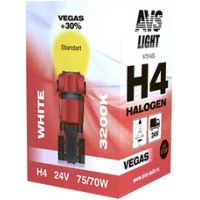 Галогенная лампа AVS Vegas H4 12V 75/70W 1шт [A78142S]