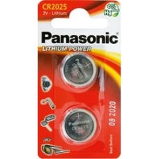 Батарейки Panasonic CR2025 2 шт. [CR-2025EL/2B]
