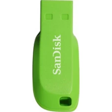 USB Flash SanDisk Cruzer Blade 16GB (зеленый) [SDCZ50C-016G-B35GE]