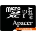 Apacer microSDXC (Class 10) 64GB + адаптер [AP64GMCSX10U1-R] ver3
